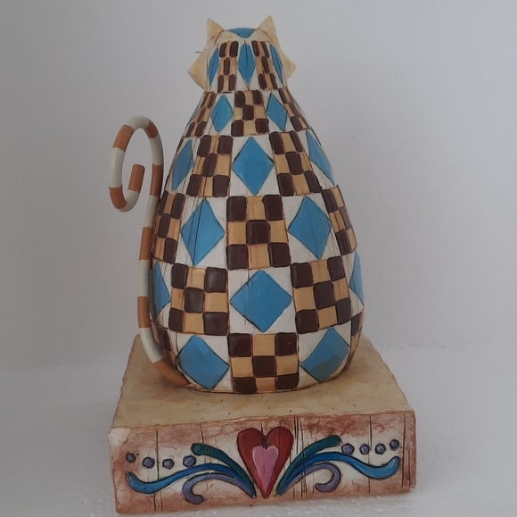 Jim Shore Heartwood Creek Cat 2003 - Picture 6 of 9
